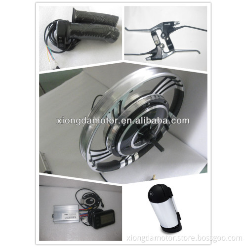 18'' Brushless Gearless Motorcycle Motor KIT 500W /800W